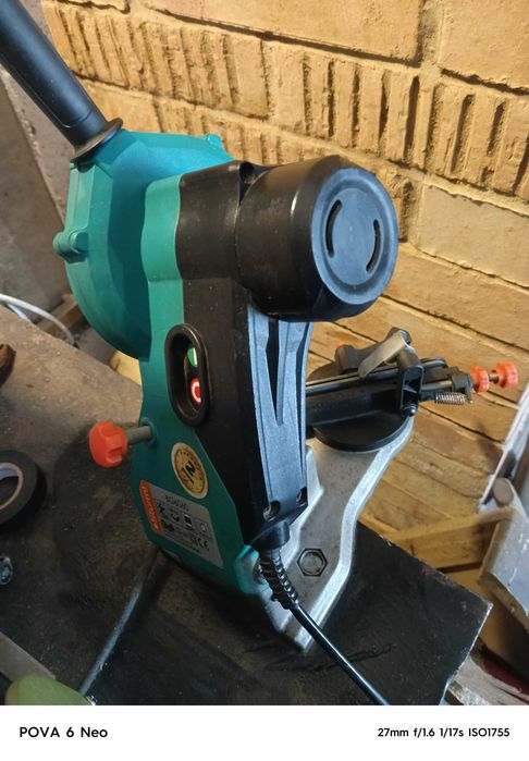 Заточка цепей для бензопил электропил.