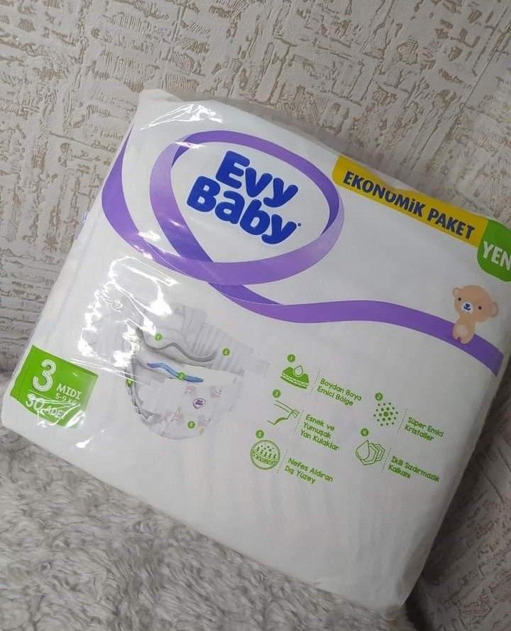 Підгузки Evy Baby 3