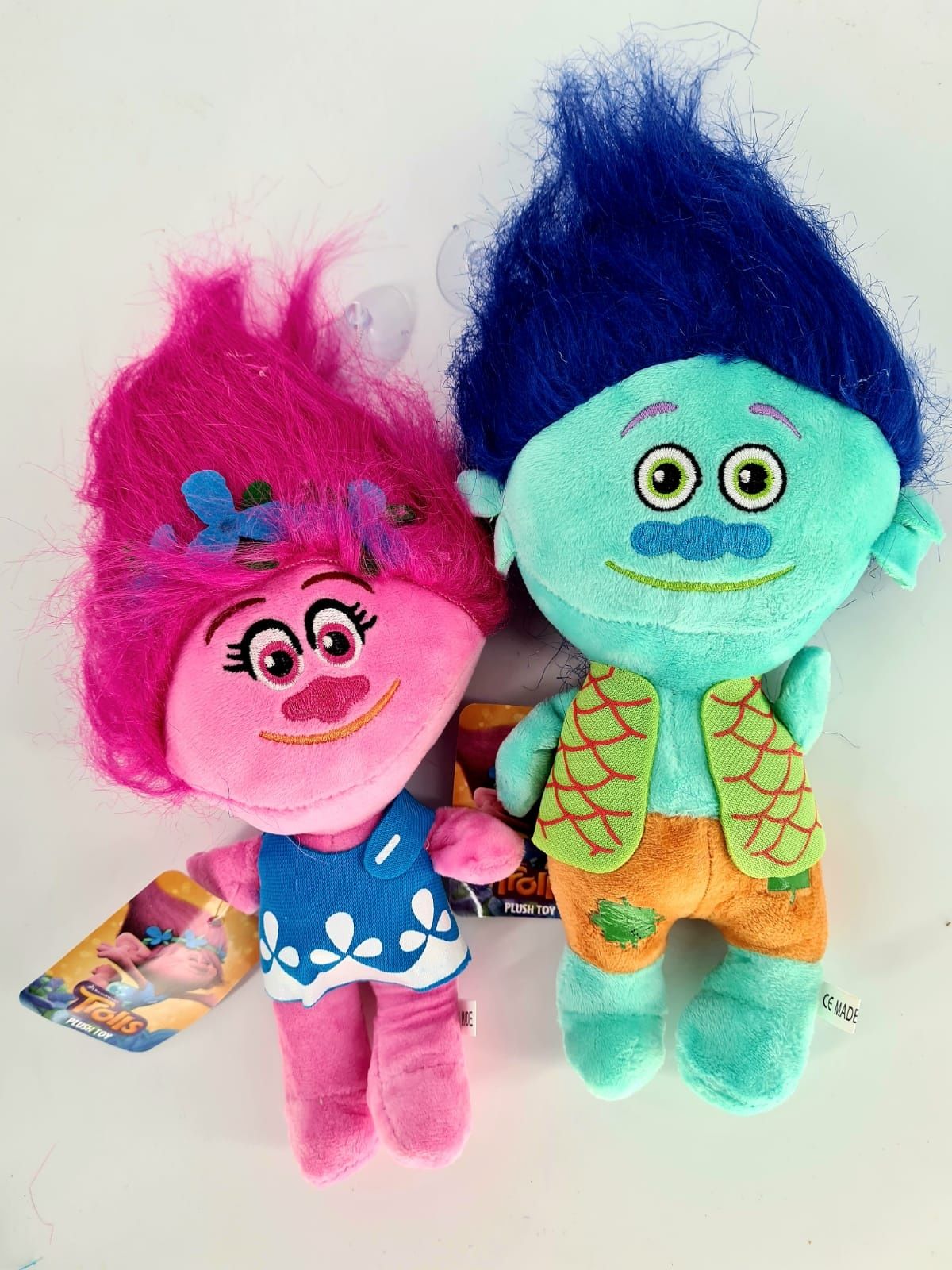 Nowy zestaw dwóch maskotek z bajki Trolle pluszaki - zabawki