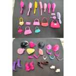 ZESTAW! buty,torebki,szczotki,akcesoria do lalek(barbie,monsterhigh i
