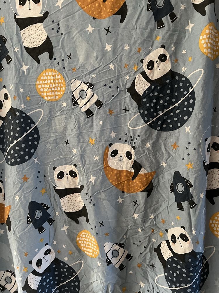 Pościel panda w kosmosie  smukee