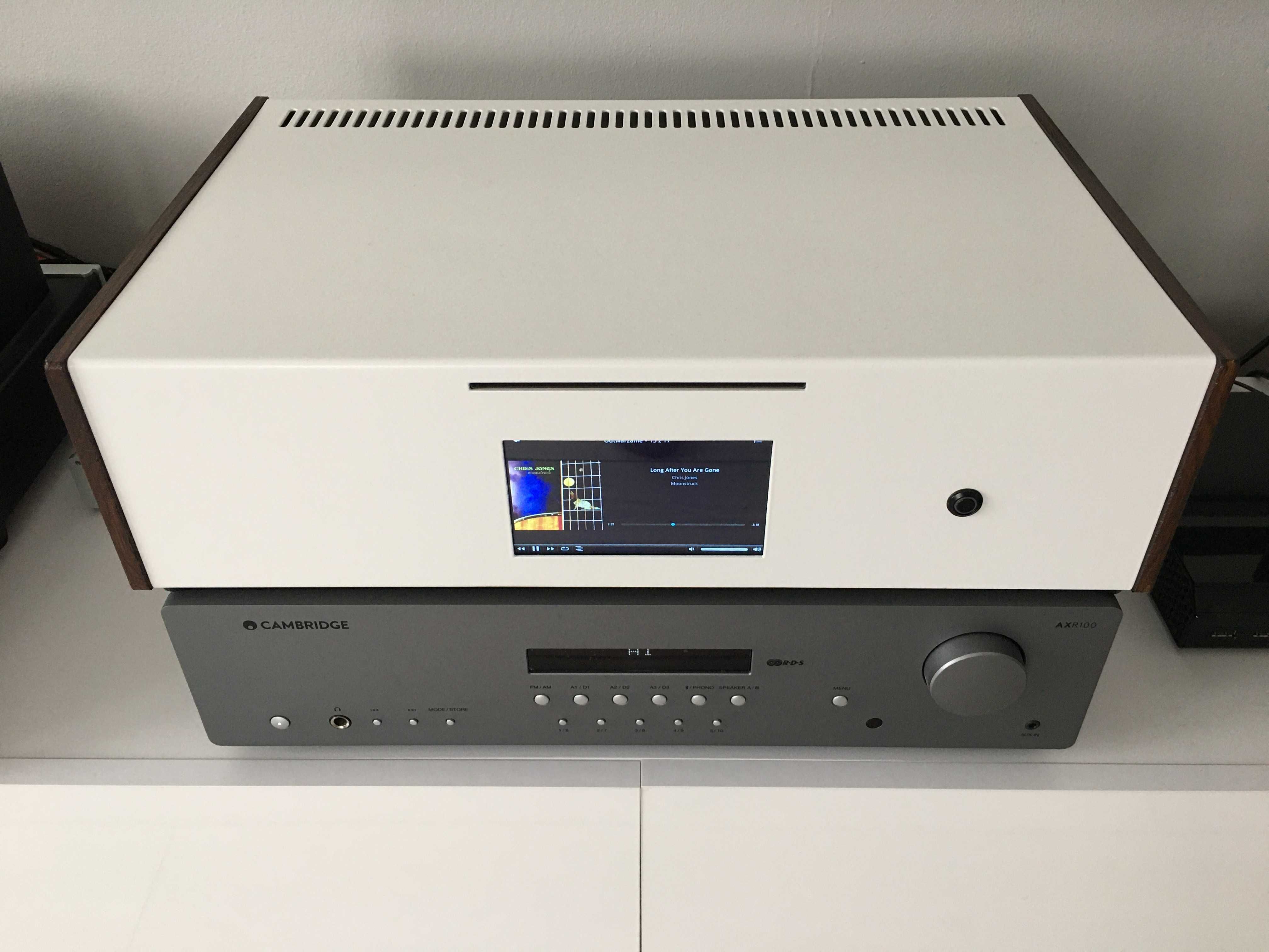 Transport plików Daphile + CD + HDD 2TB / 24 bit 192 kHz