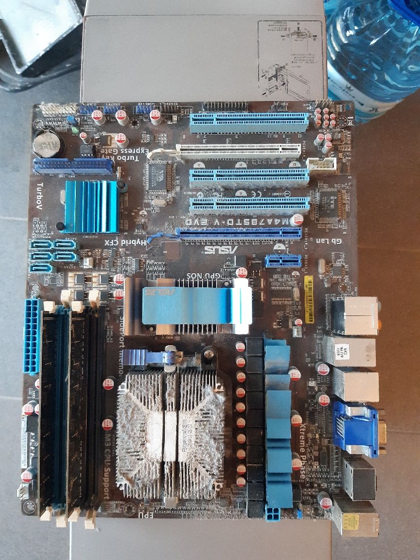 Płyta główna ASUS M4A785TD-V EVO overclocing