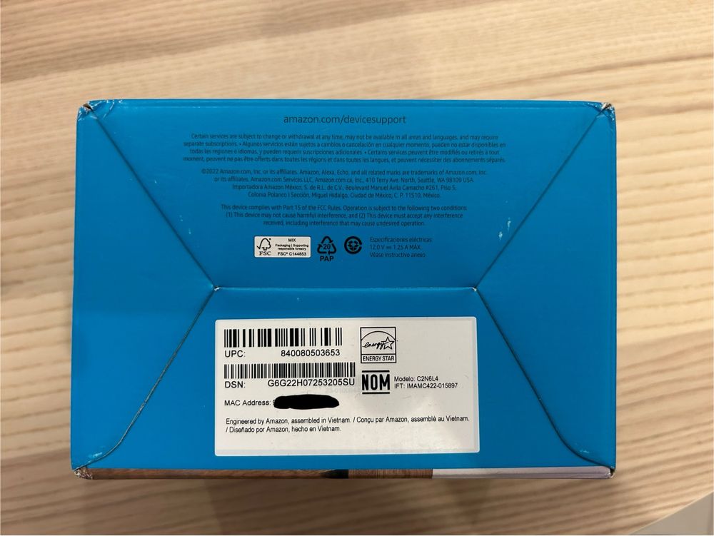 głośnik Amazon Echo Dot 5 Alexa