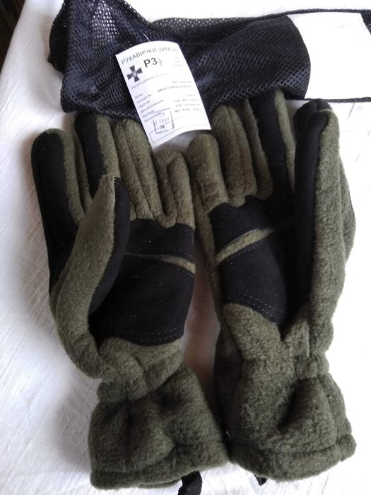 Перчатки хакі розмір 2 рукавиці чоловичі зимові зсу