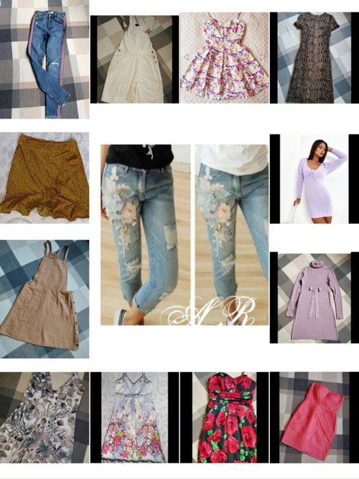 Лот S джинсы платье, за усе ціна