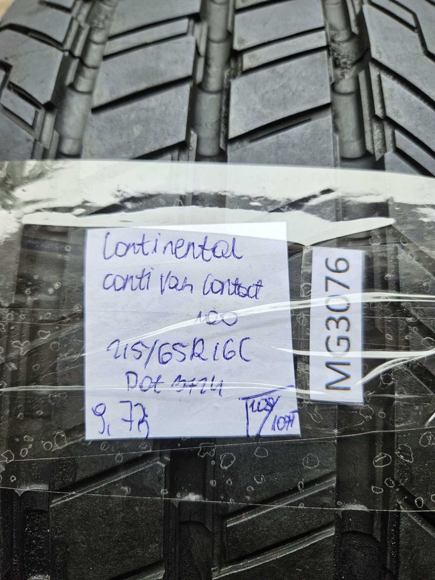 Continental 215/65 r16c ContiVanContact 100 /// NOWA 2025r wysyłka