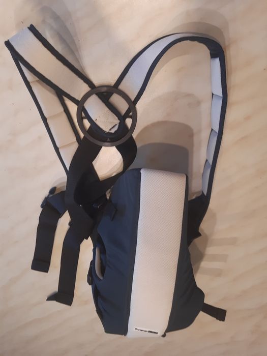 Рюкзак-кенгуру FreeOn, черный с бежевым