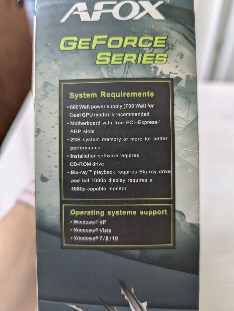 Відеокарта AFOX GeForce GT740 2048MB DDR5