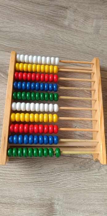 liczydło drewniane do nauki liczenia