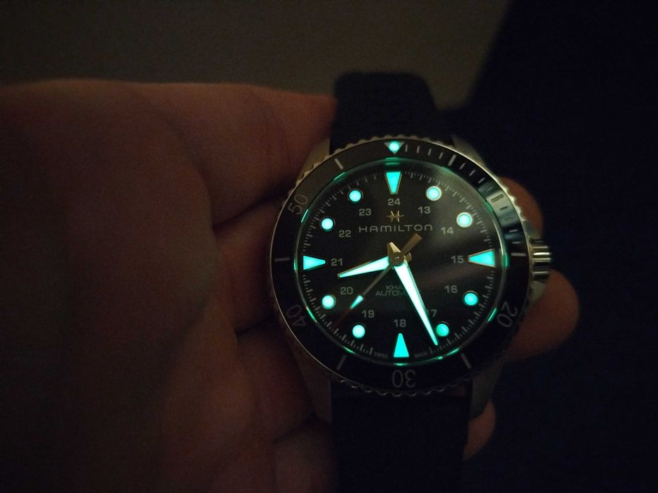 б.в. Navy Scuba Hamilton H82515330 Swiss made механіка годинник