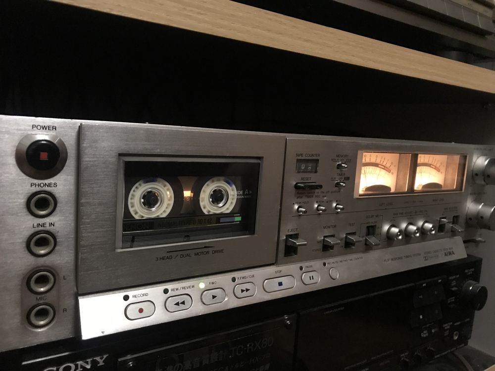 Aiwa ad 6900 cassette deck