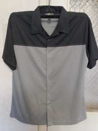 Мужская рубашка ADOLFO р.М (60-62) новая с кор. рукавом Индия