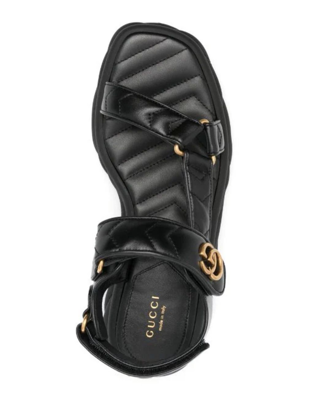 Gucci Marmont interlock sandałki r.39 skóra naturalna