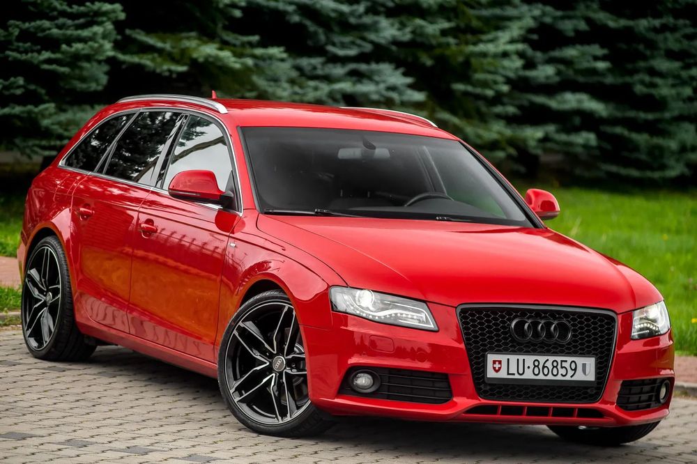 Audi A4 Avant 3.0 Tdi 240km Quattro automat S line Kamera PDC Skóry Serwis ASO