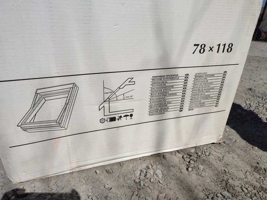 NOWE!!!Okna dachowe standard 78x118