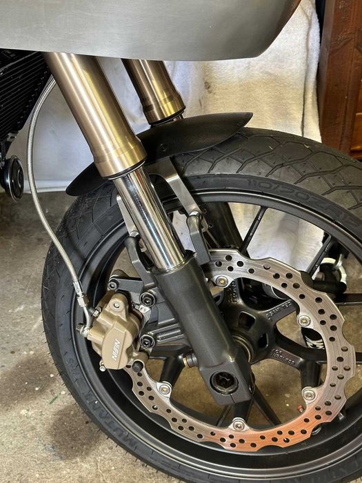 Вилка перевернутого типу kawasaki zx9r з колесом та супортами