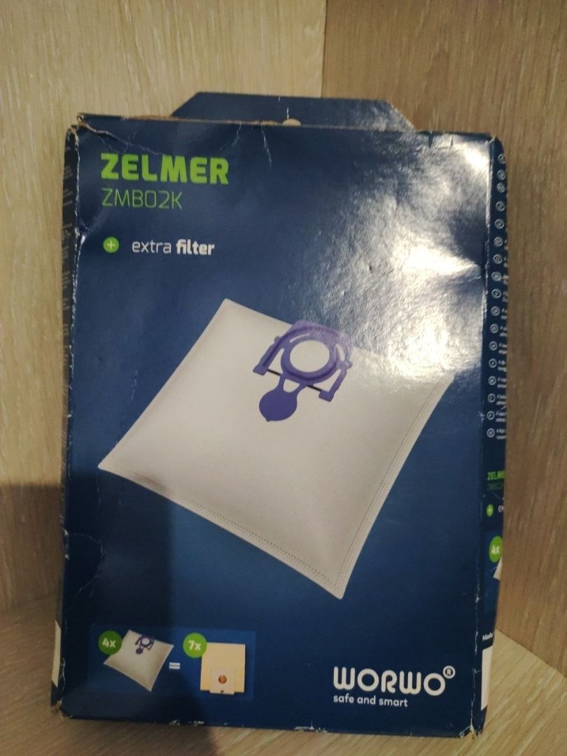 Мішки для пилососа Zelmer   2 шт. Та фільтр