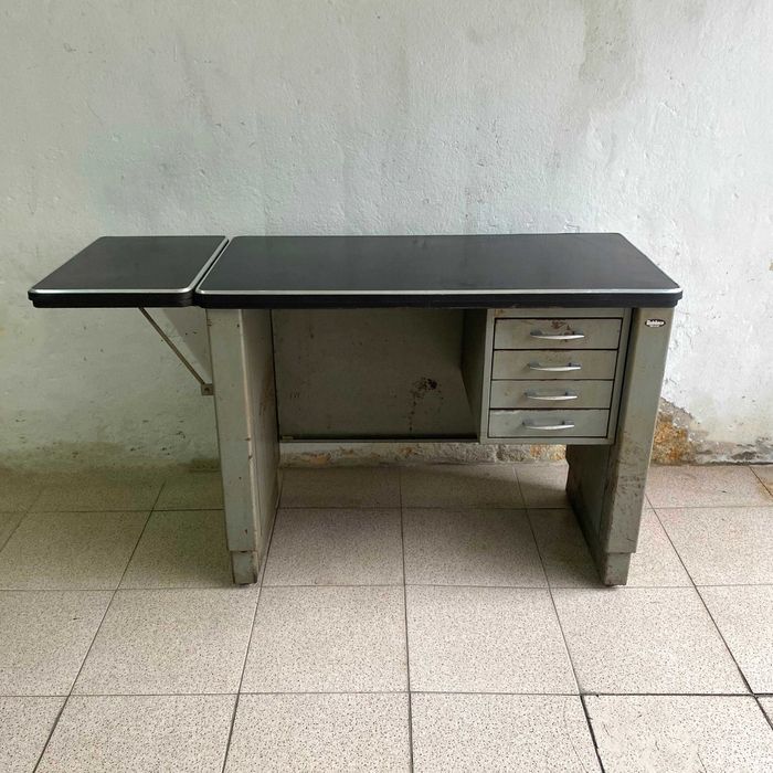 Mesa de Escritório Industrial Vintage