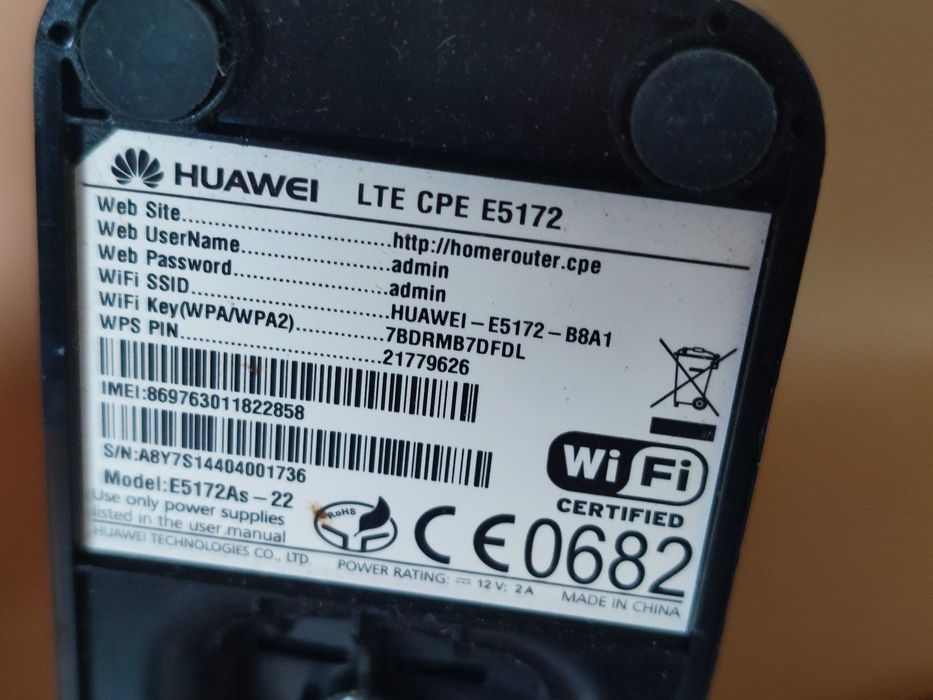 Huawei E5172 4G Router
