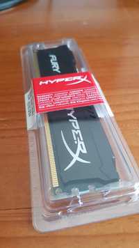 Memória RAM HyperX Fury 4GB (1x4GB) DDR3-1600MHz Black