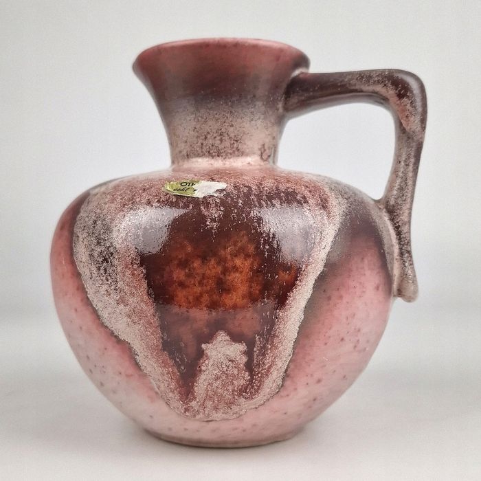 VINTAGE CERAMICZNY DZBANEK Otto, Keramik Otto Gerharz Fat Lava