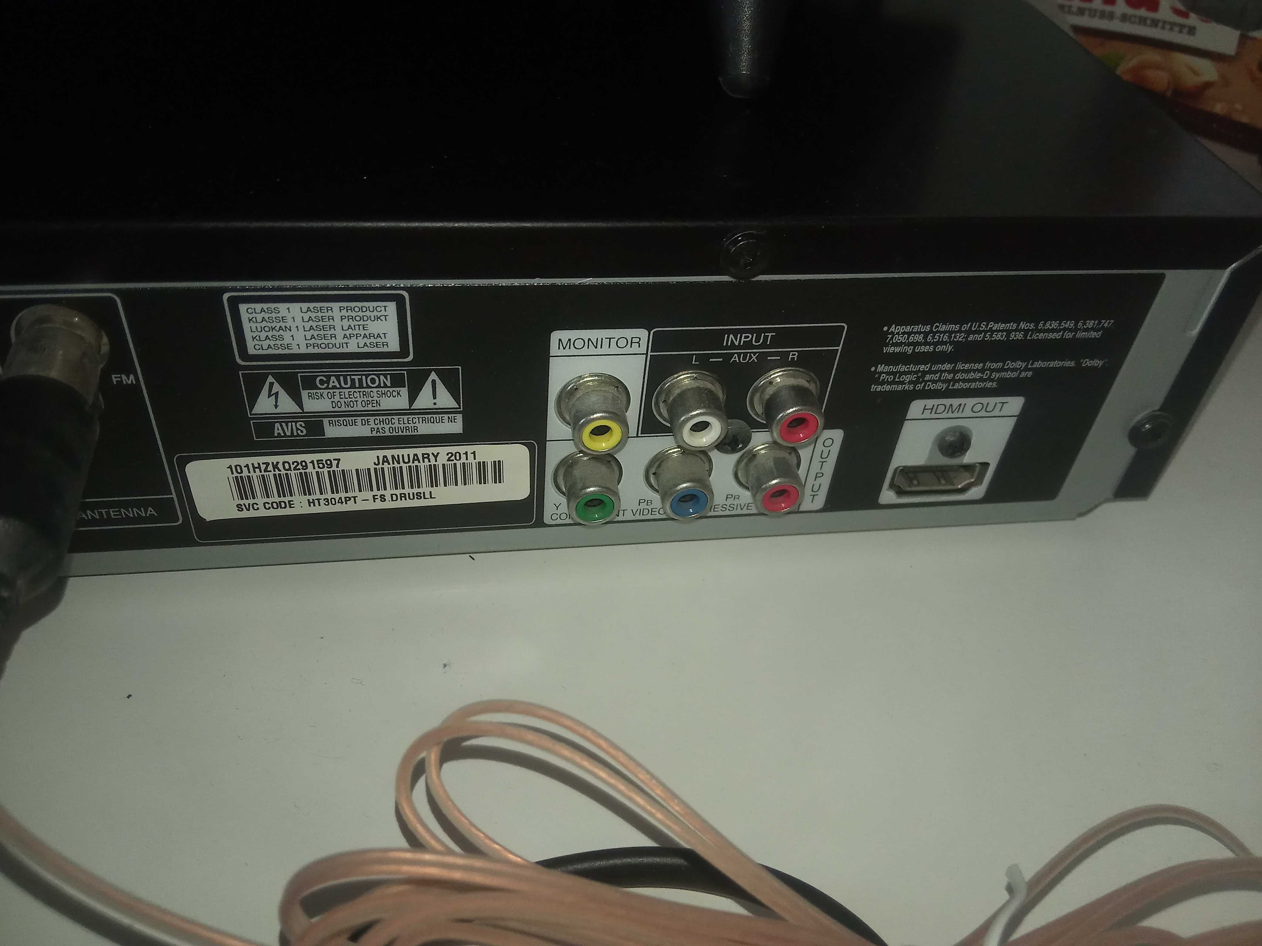 Музичний центр LG HT304PT