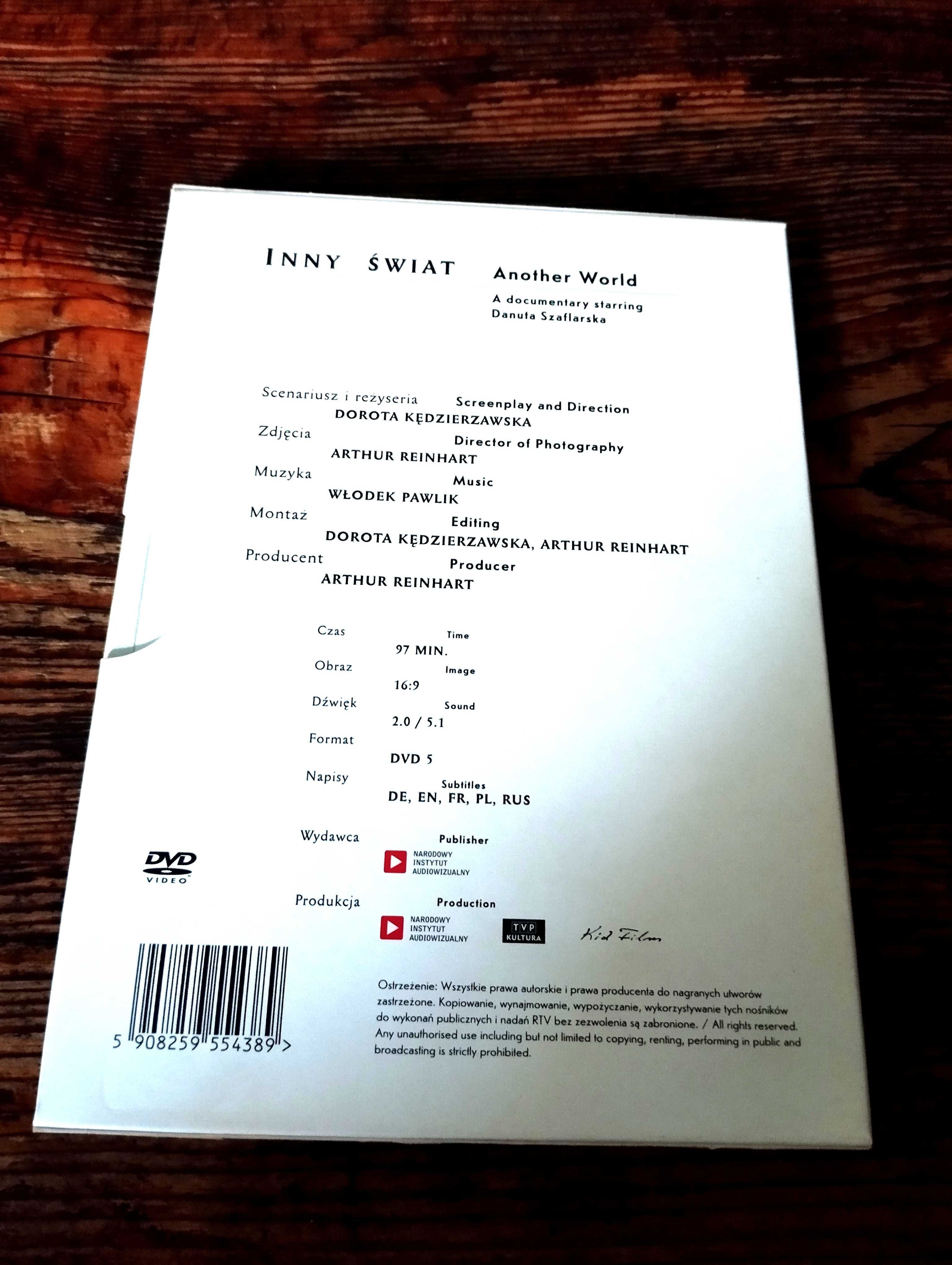 Inny świat film dvd Danuta Szaflarska dokument