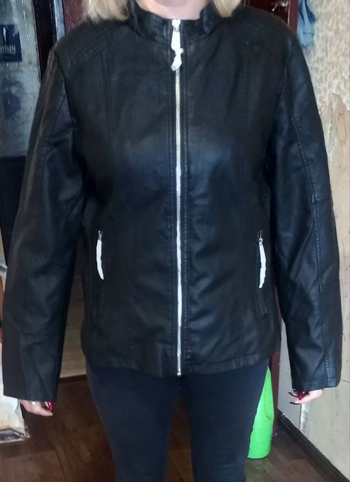 Куртка кож.зам.новая, но без бирки. Размер 50-52