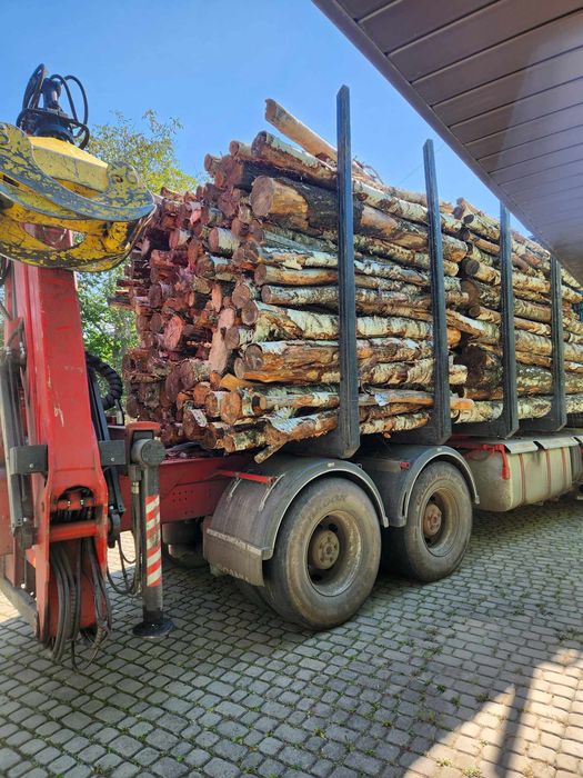 Drzewo drewno kominkowe opałowe rozpałkowe transport