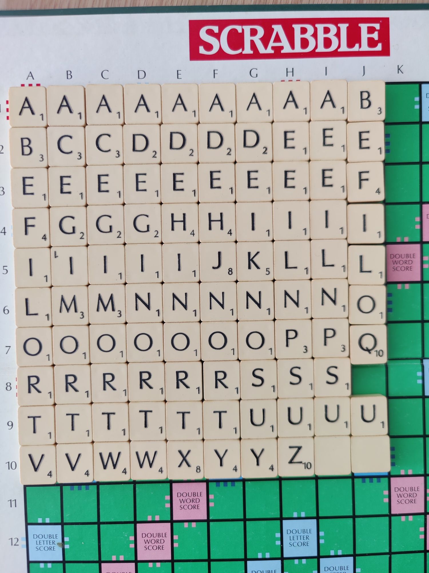 Literki Scrabble