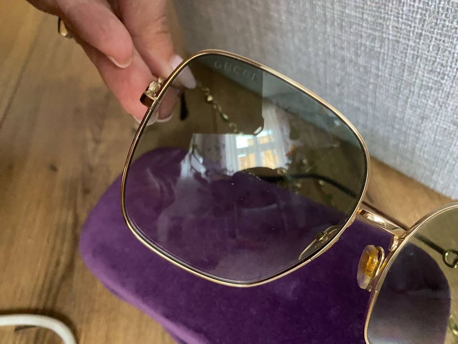 Ekskluzywne okulary przeciwsłoneczne GUCCI – Oryginał z salonu