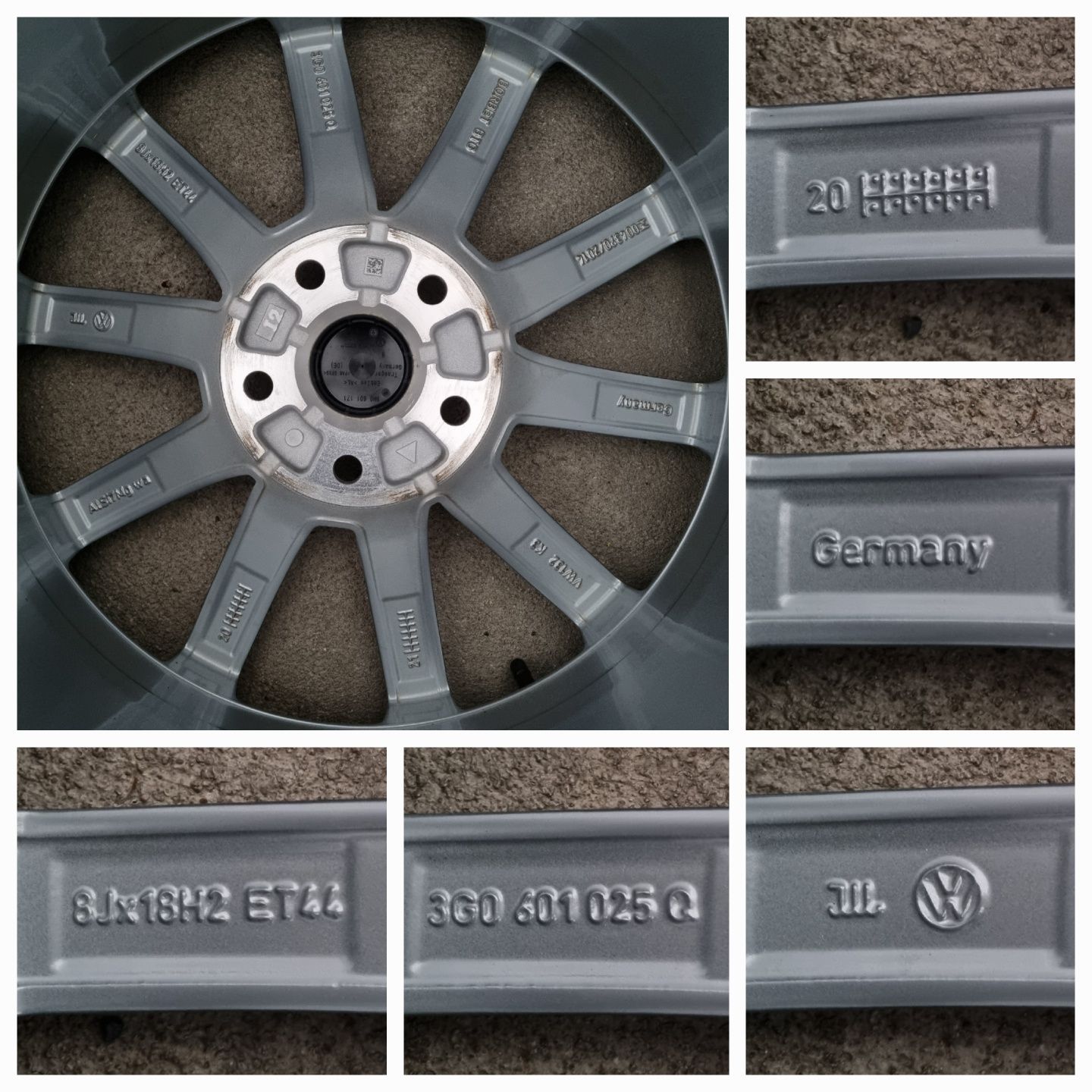 Koła Zimowe Alu 18" VW Passat B8 5x112 SuperStan Oryginalne