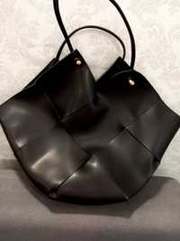 Натуральная кожа сумка Bottega новая кожаная