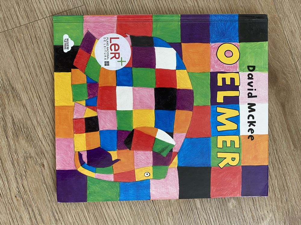 Livro O Elmer (Elefante)