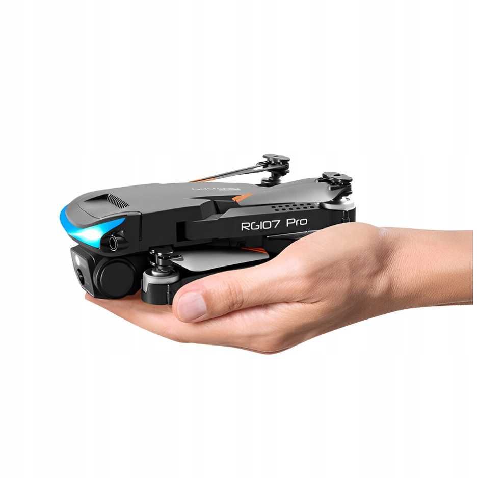 Dron dwie kamery 4K Rg107 Pro omijanie przeszkód Bateria 1X 1800 mAh
