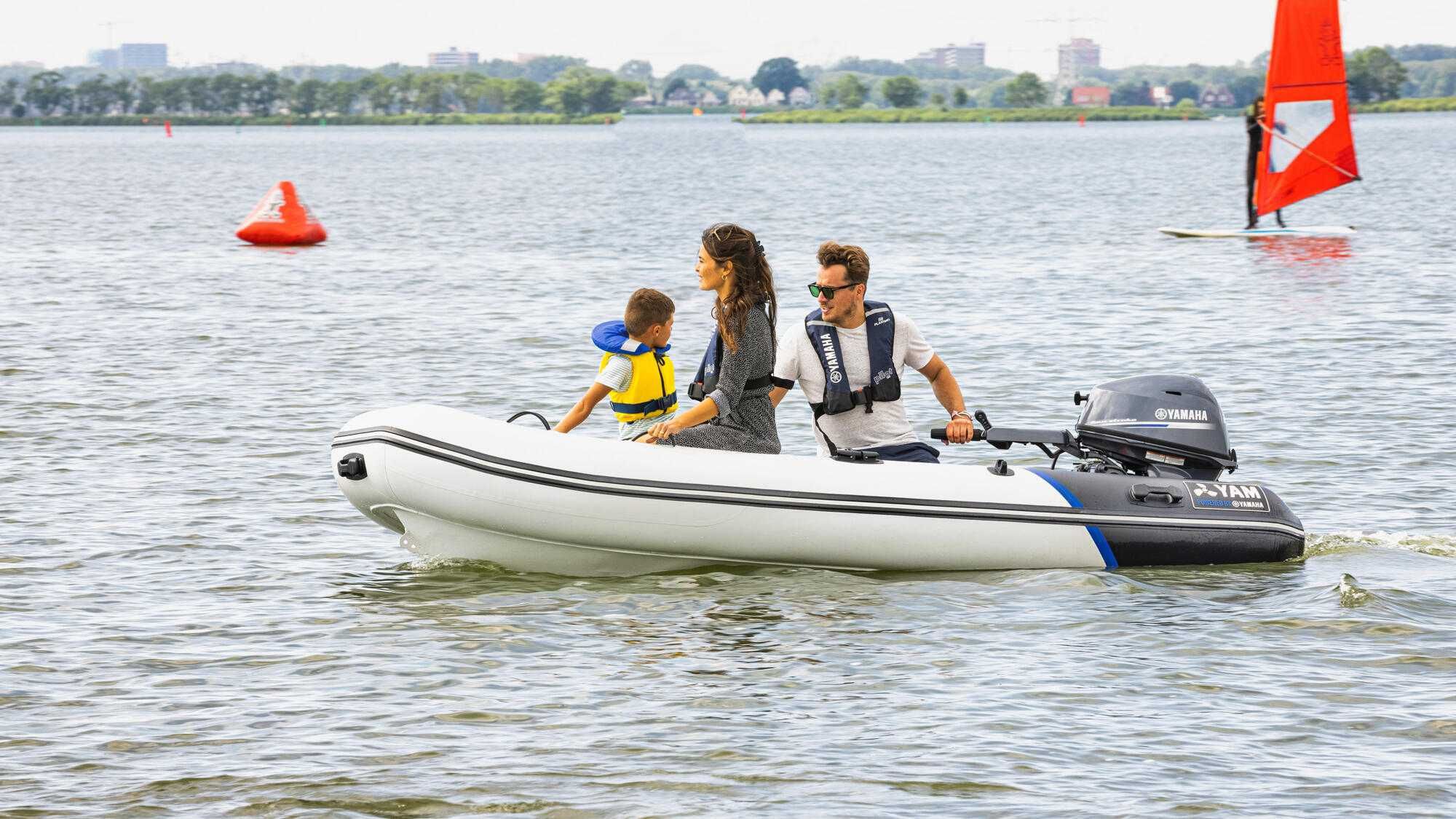 Ponton \ RIB Yamaha YAM 350TAF alu podłoga Dostępny na zamówienie !