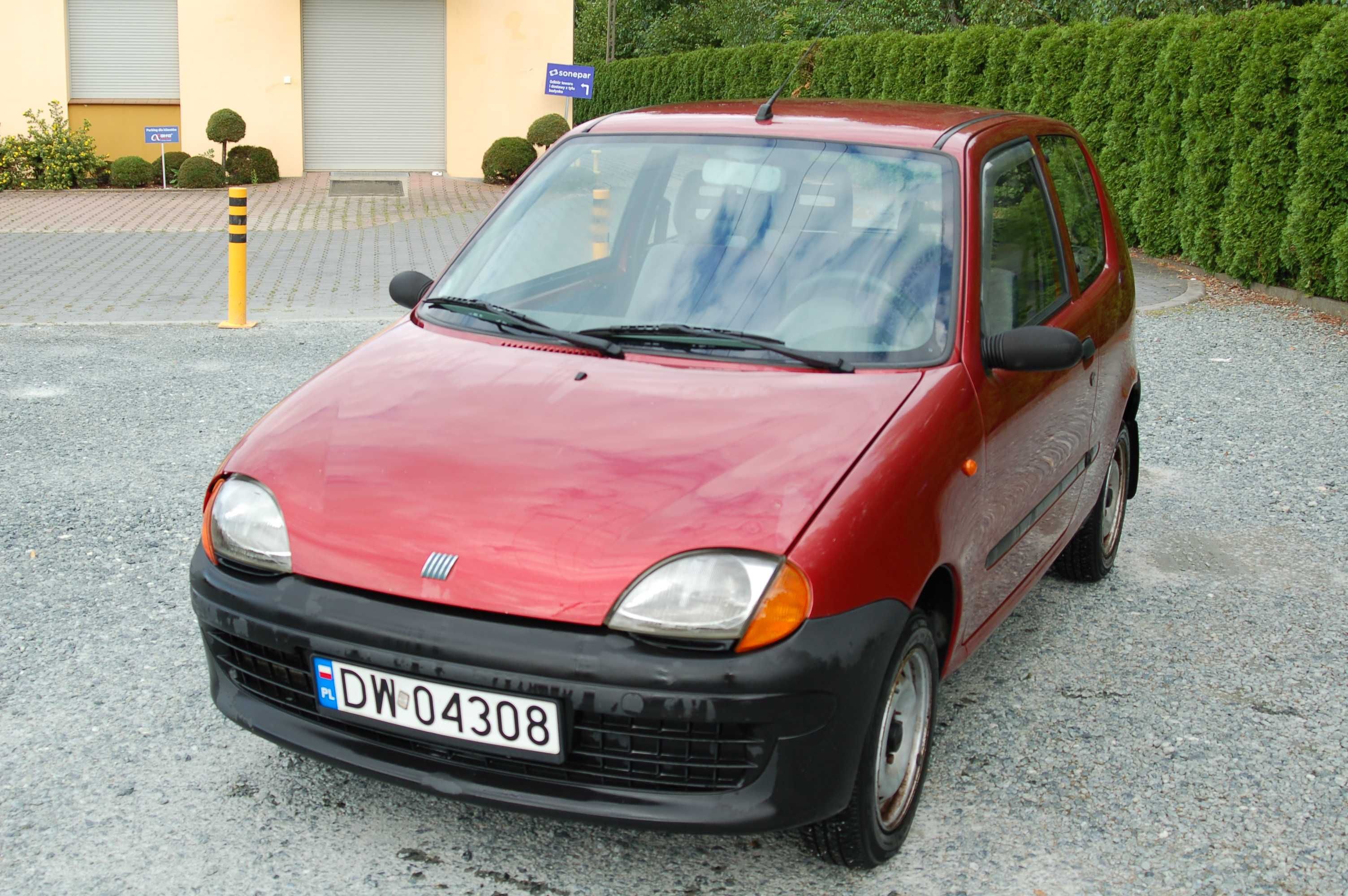 Fiat Seiciento Young 900cc 2000r Przebieg 101tys/km bez korozji