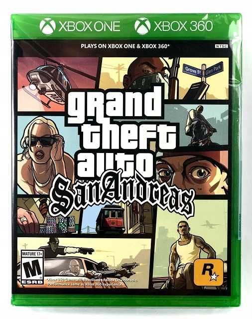 GTA San Andreas Xbox 360 + S + X + Xbox Series X + Xbox One