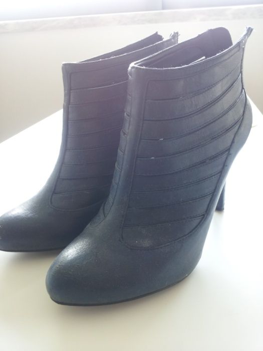 Botins Azul petróleo