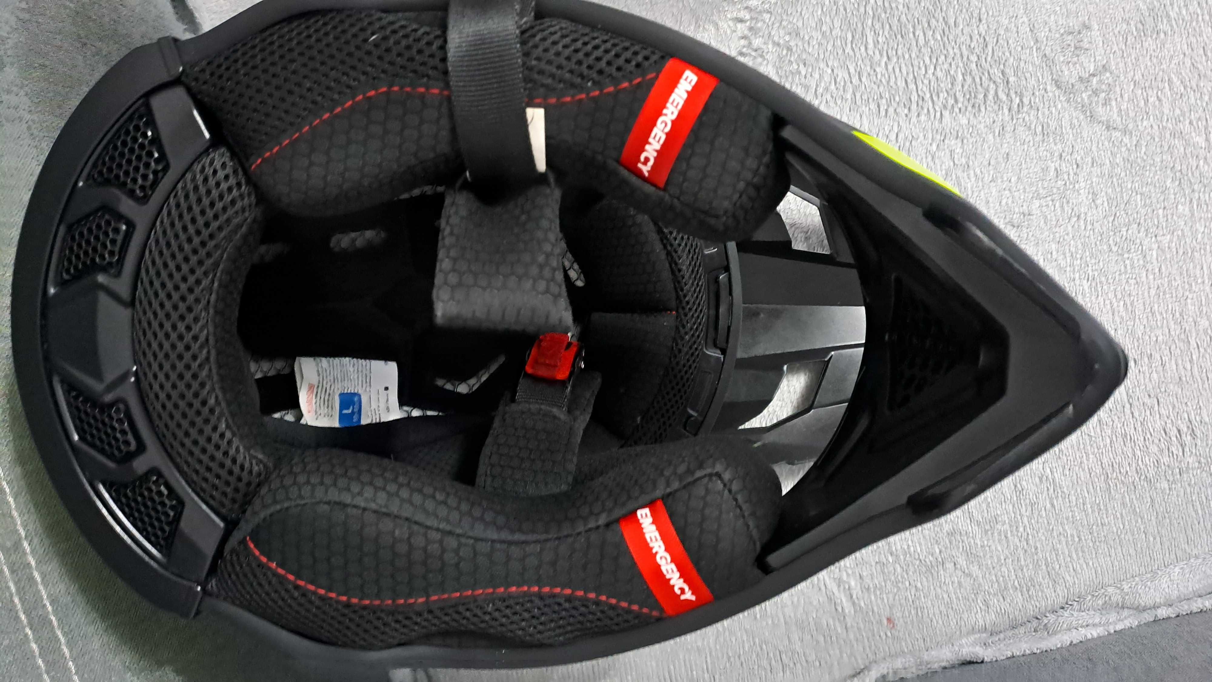 Kask motocyklowy - cross