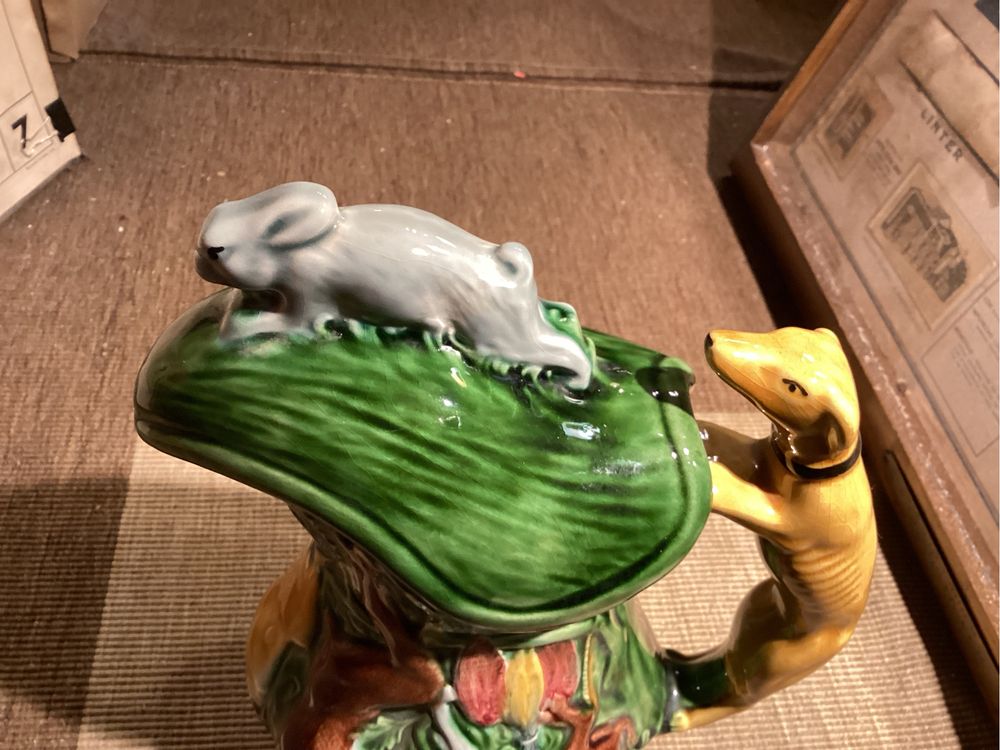 FAINANÇA Caldas da Rainha com motivos de Caça. Sem defeitos