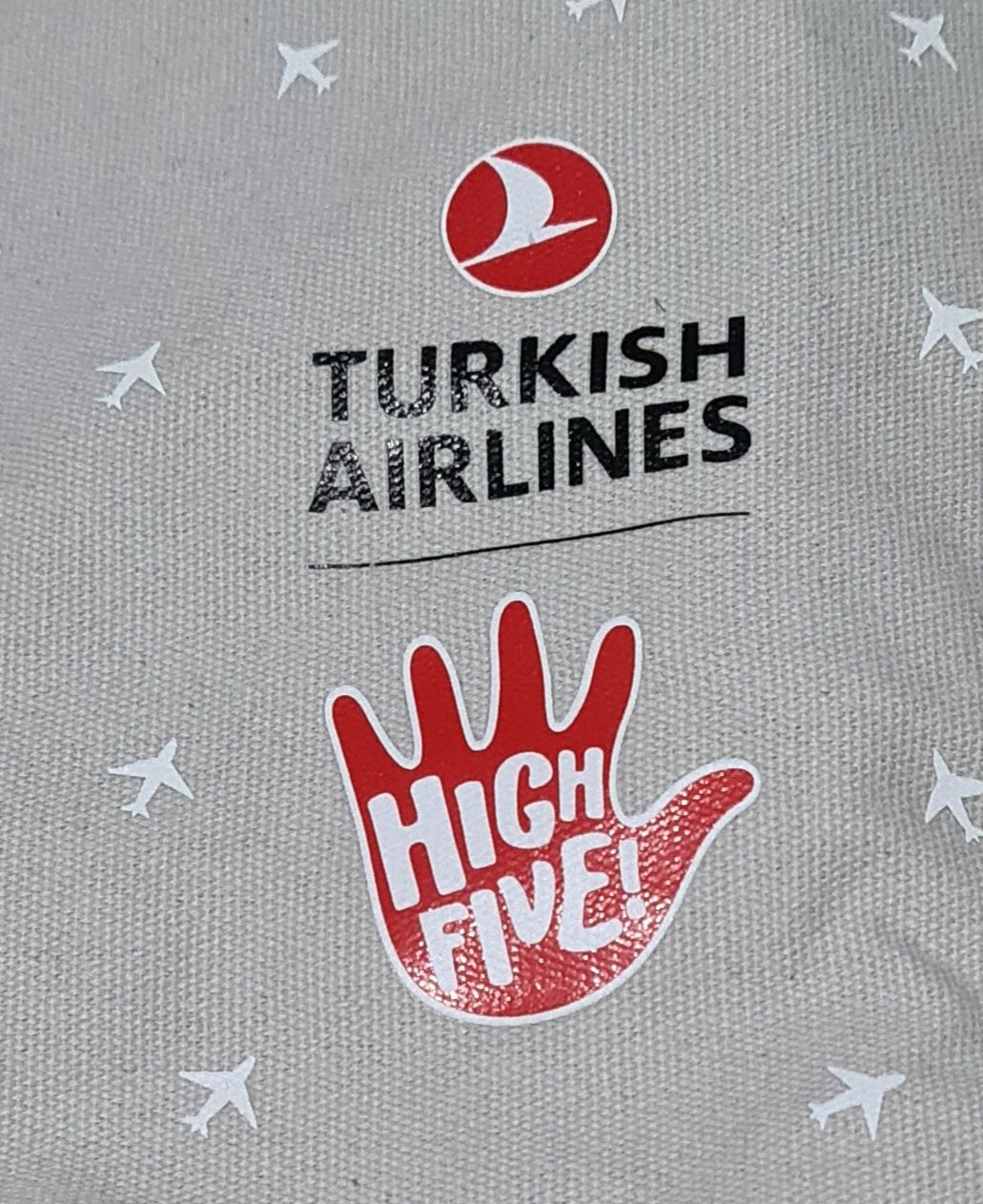 Mochila da Turkish Airlines.  Nova