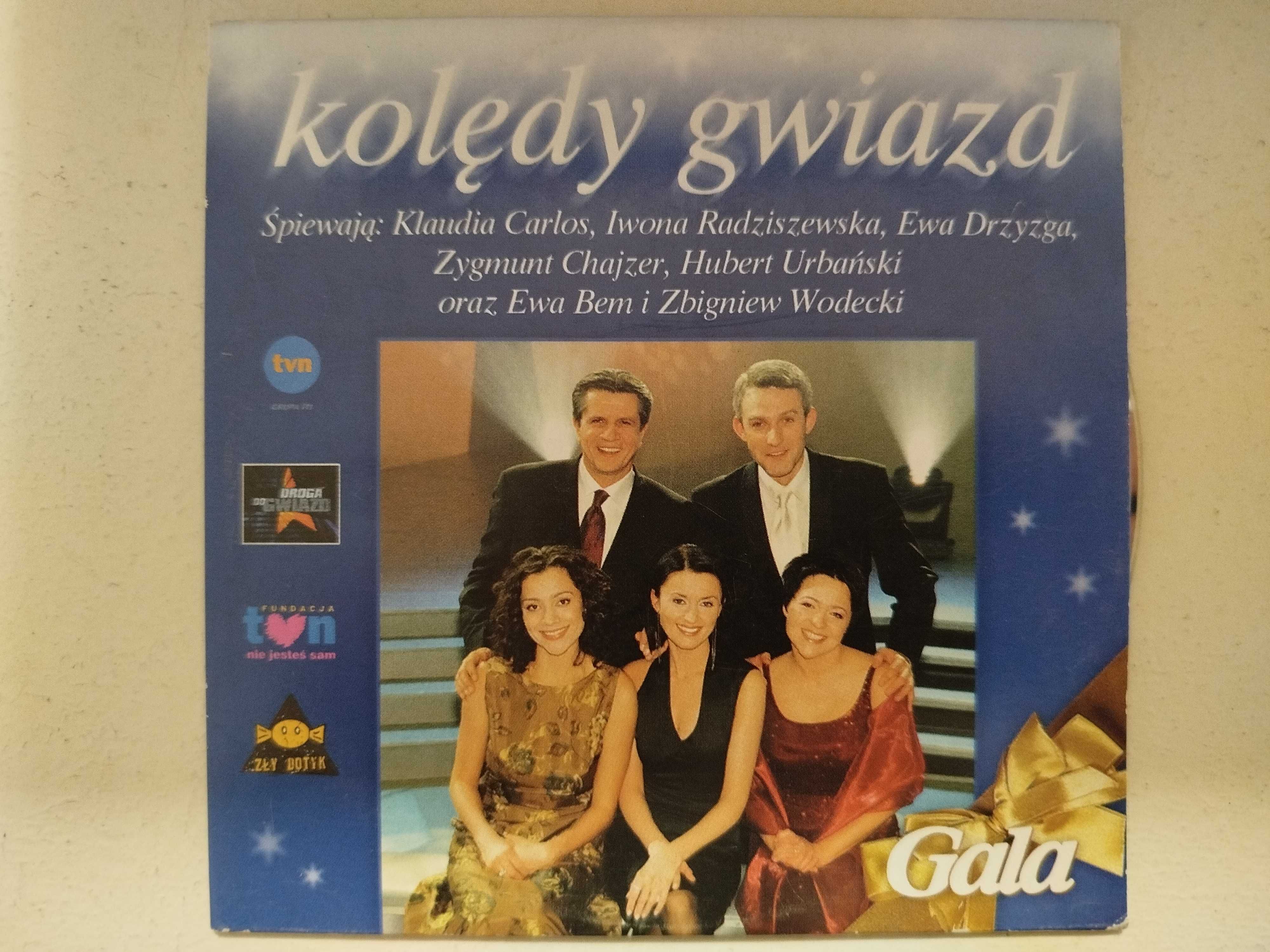 Kolędy Gwiazd Bem Wodecki Urbański Chajzer Drzyzga koperta