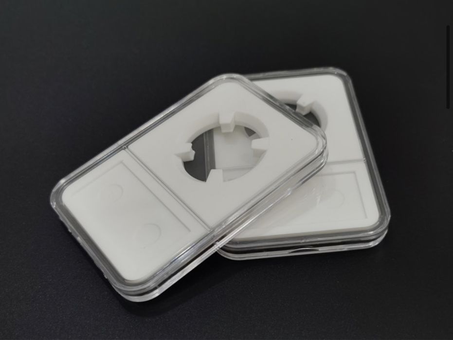 Capsulas moedas slab 26mm (moedas 2€)