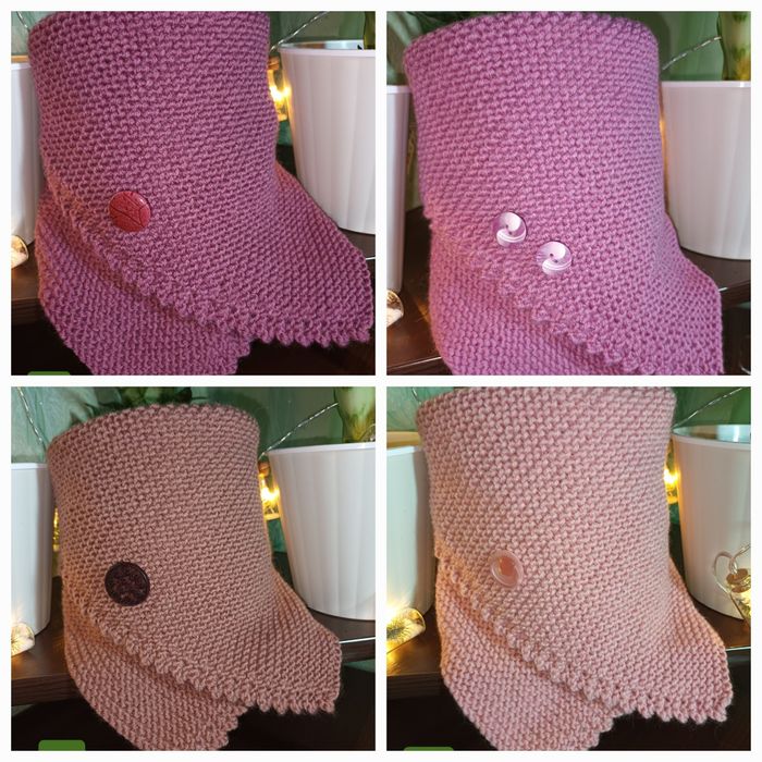 Шарф-снуд жіночий.