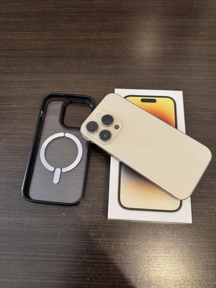 Iphone 14 Pro gold impecável