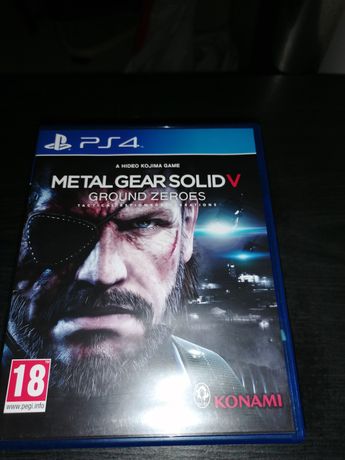 PS4 Metal Gear Solid V Ground Zeroes