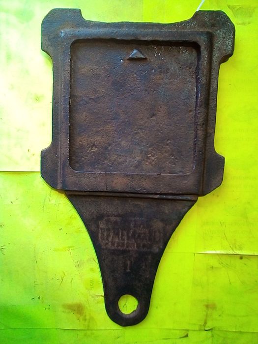 Заслонка (задвижка) печная