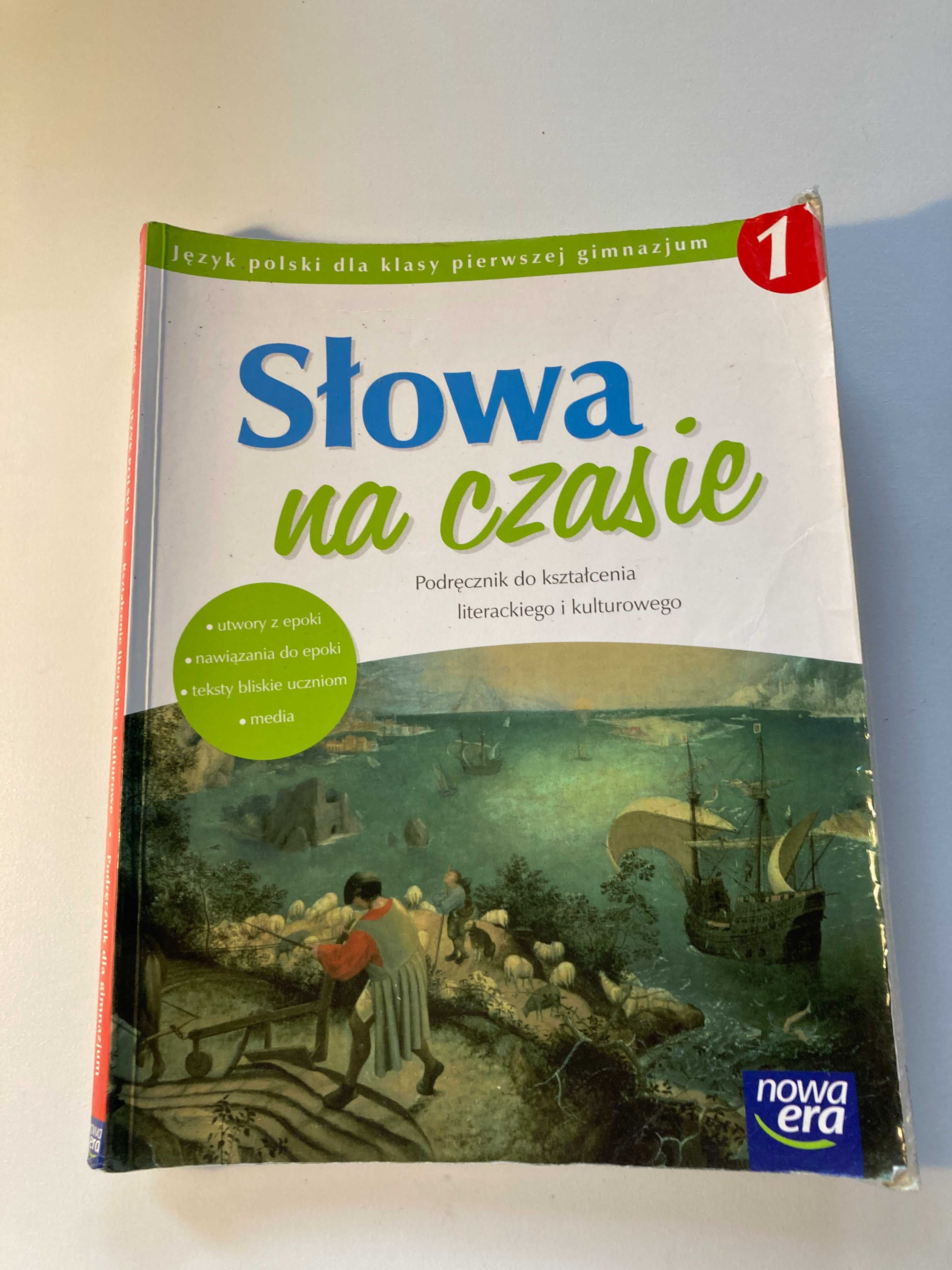 Język polski Słowa na czasie 1 Nowa Era